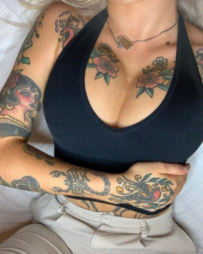 Татуировки для девушек на руке