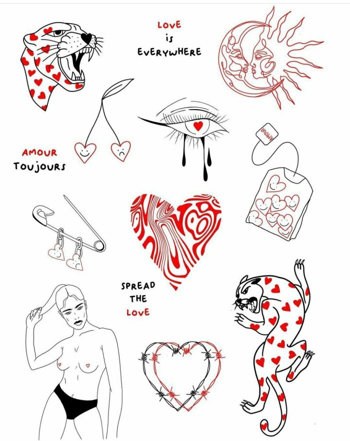 Тату и пирсинг Вдохновение