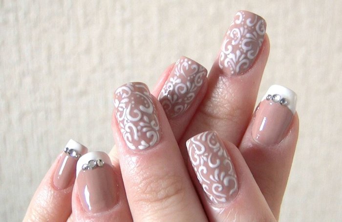 Ажурный маникюр