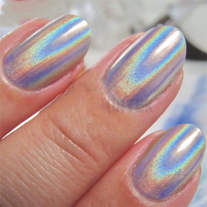 Маникюр втирка Северное сияние