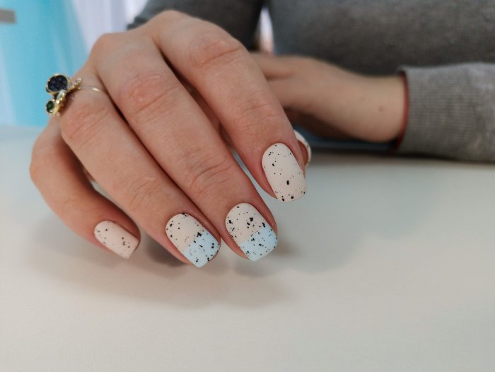 Перепелиное яйцо 2021 маникюр перепелиное