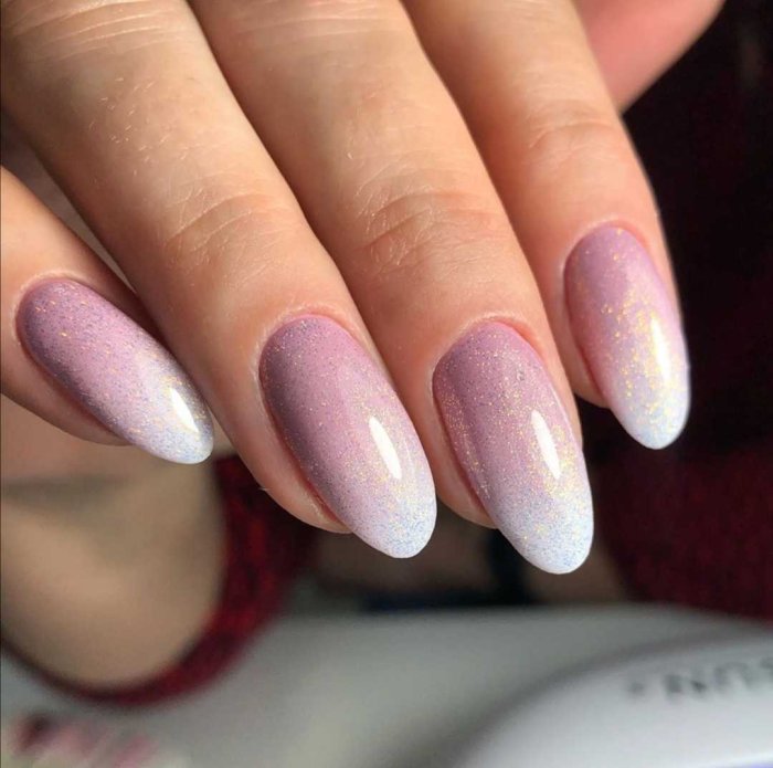 Маникюр 2022 омбре френч