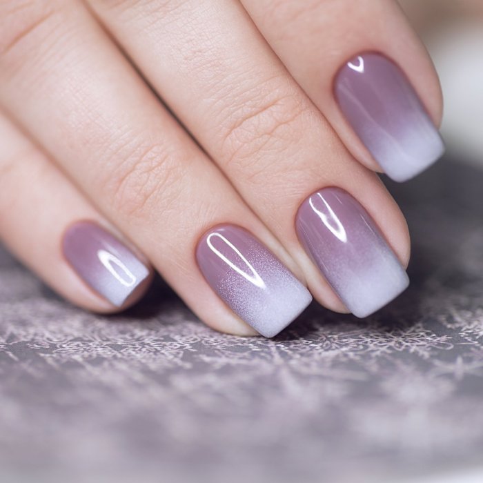 Дизайн ногтей омбре