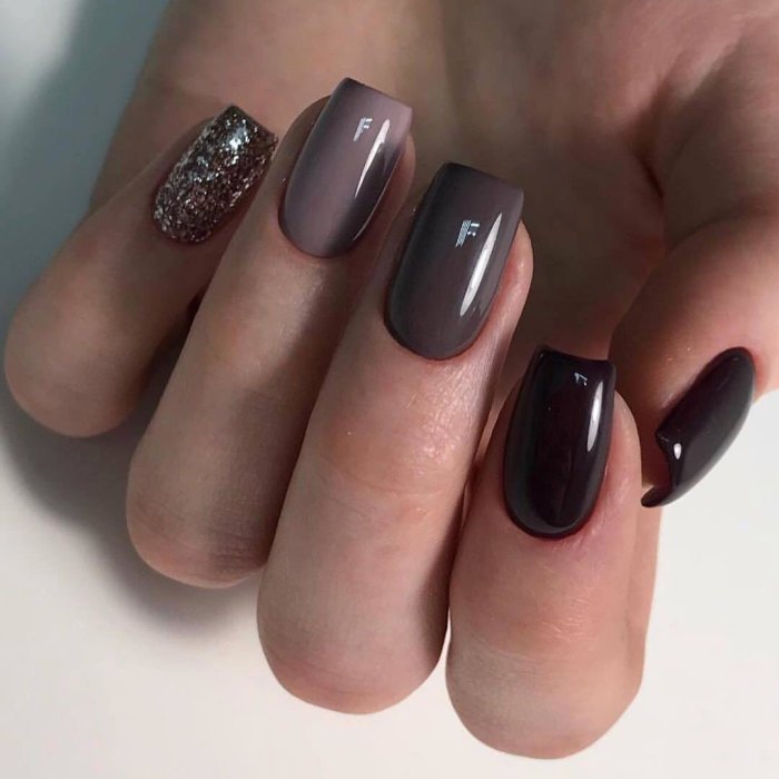 Кофейный маникюр