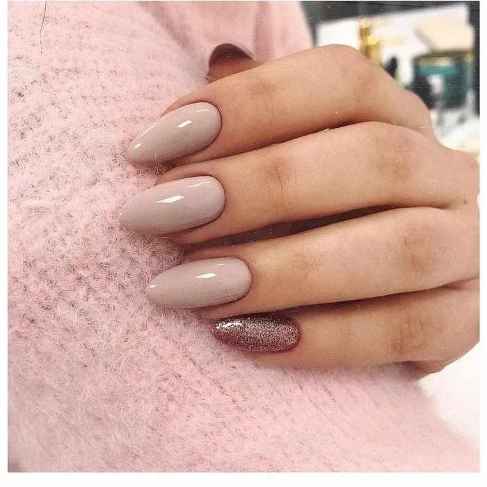 Матовый нюд миндаль 2