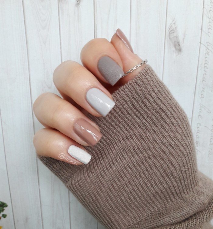 Нюдовый маникюр