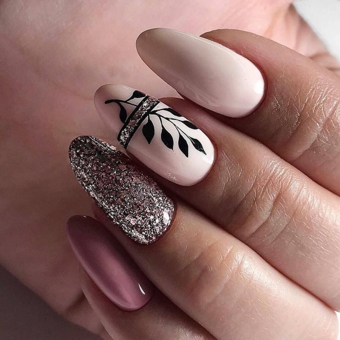 Красивый необычный маникюр