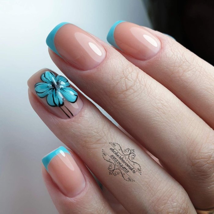 Маникюр на маленькие ногти 2022 Весна