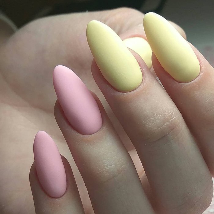 Матовый нюд миндаль 2