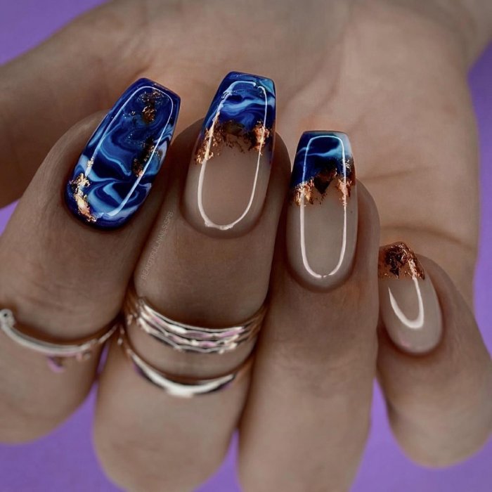 Маникюр текстура