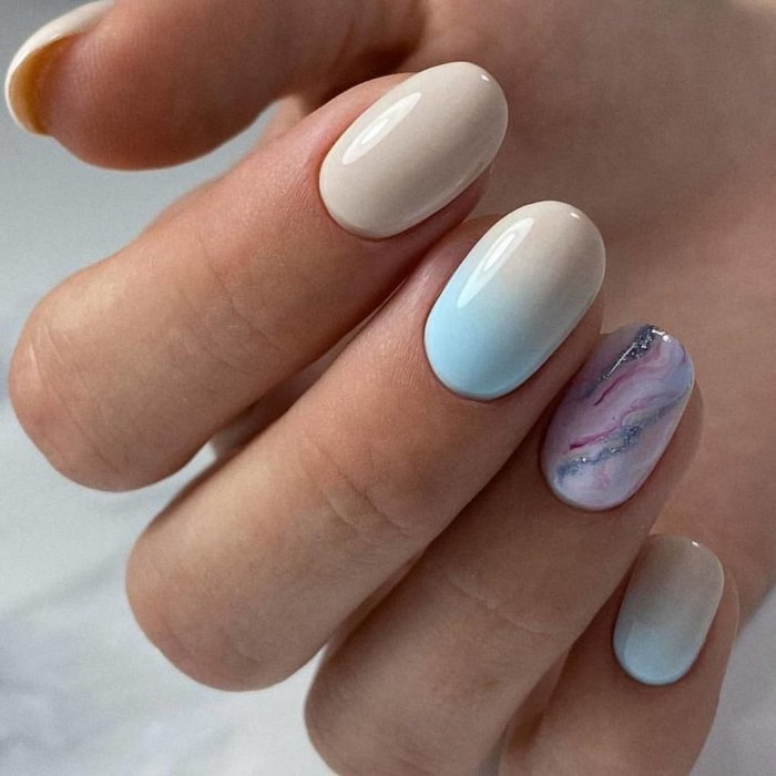 Маникюр текстура