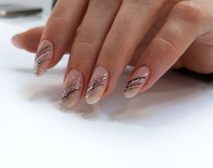 Френч 2020 миндаль с втиркой