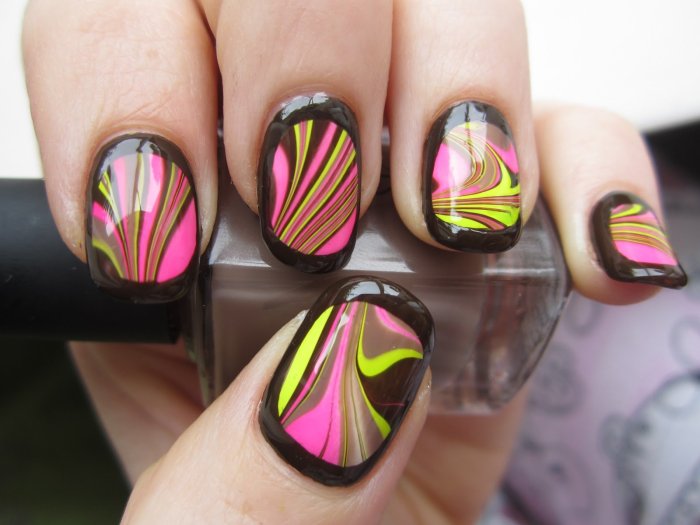 Техника водного маникюра