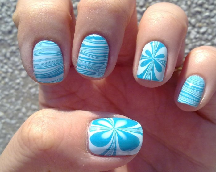 Пляжный маникюр