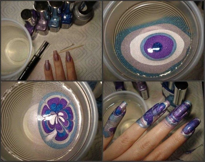 Водный маникюр 2021