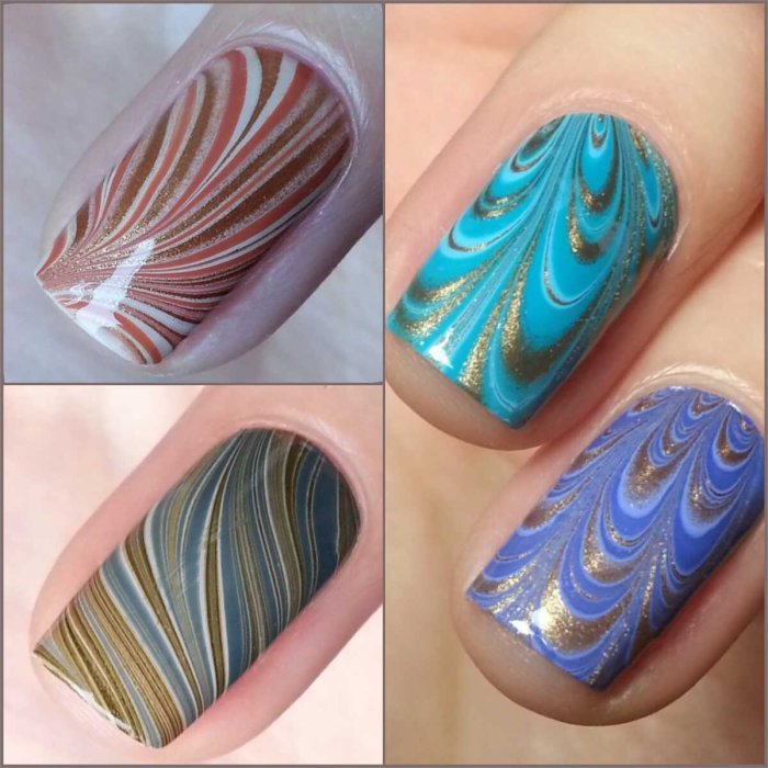 Маникюр Водный тигр