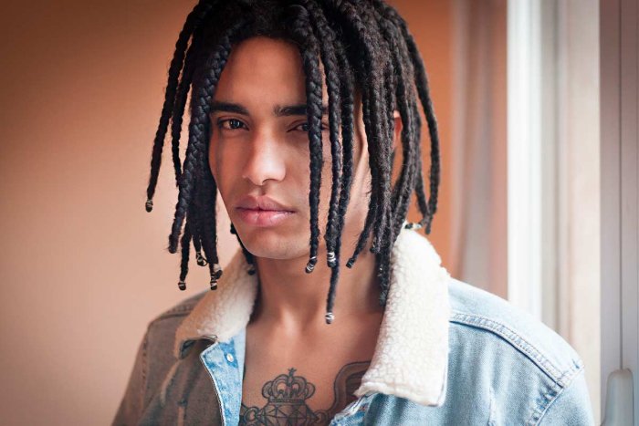 Де дреды и де косы микс