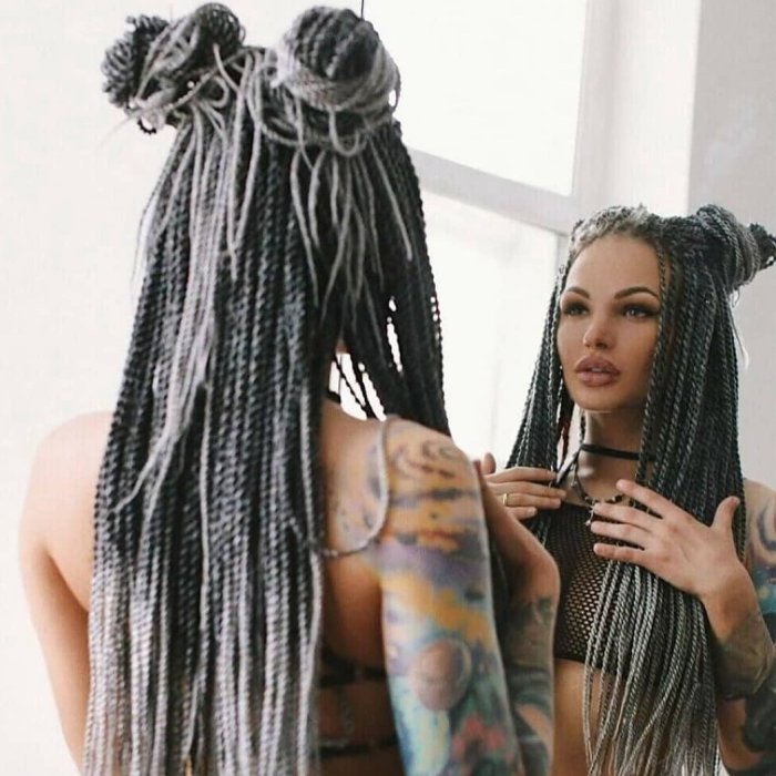 Дженна МАКДУГАЛЛ афрокосы