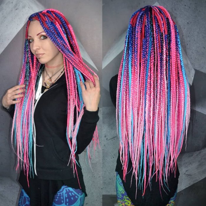 Де дреды афрокосы