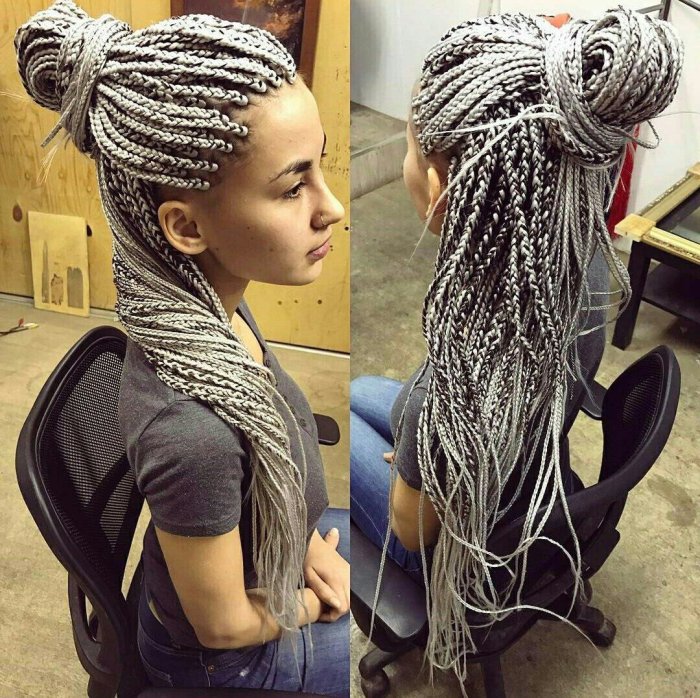 Афрокосы Box Braids