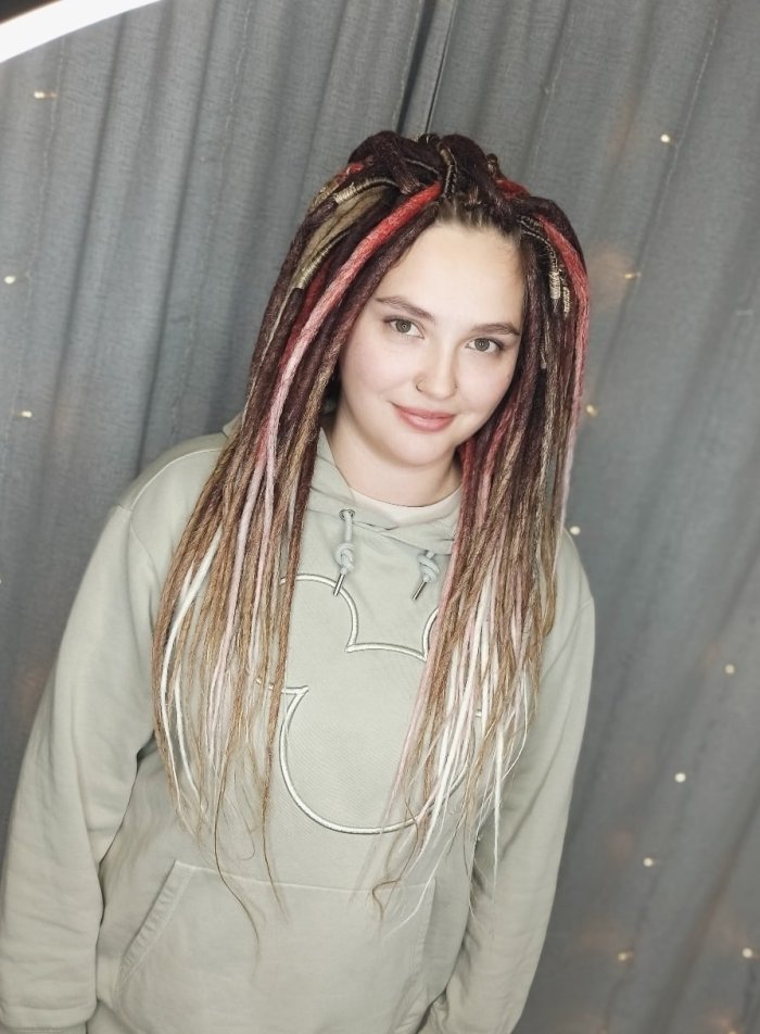 2 Афрокосы с канекалоном