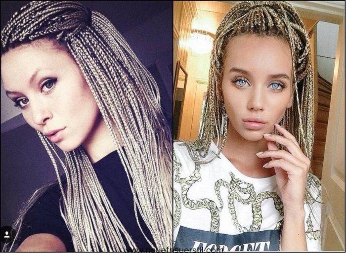 Косички с канекалоном зизи