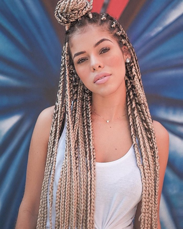 Афрокосы Box Braids