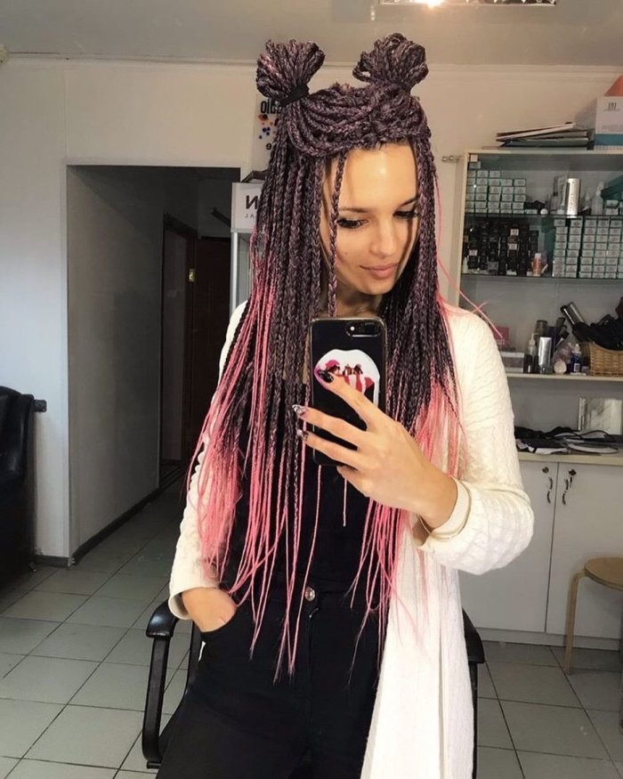 Канекалон сенегальские косы