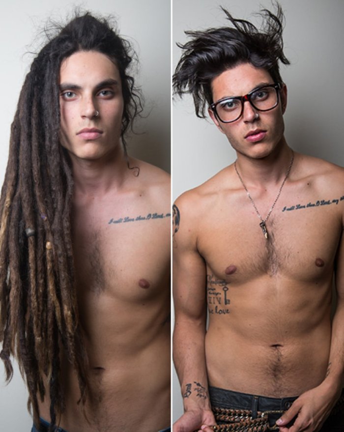 Samuel Larsen Dreadlocks