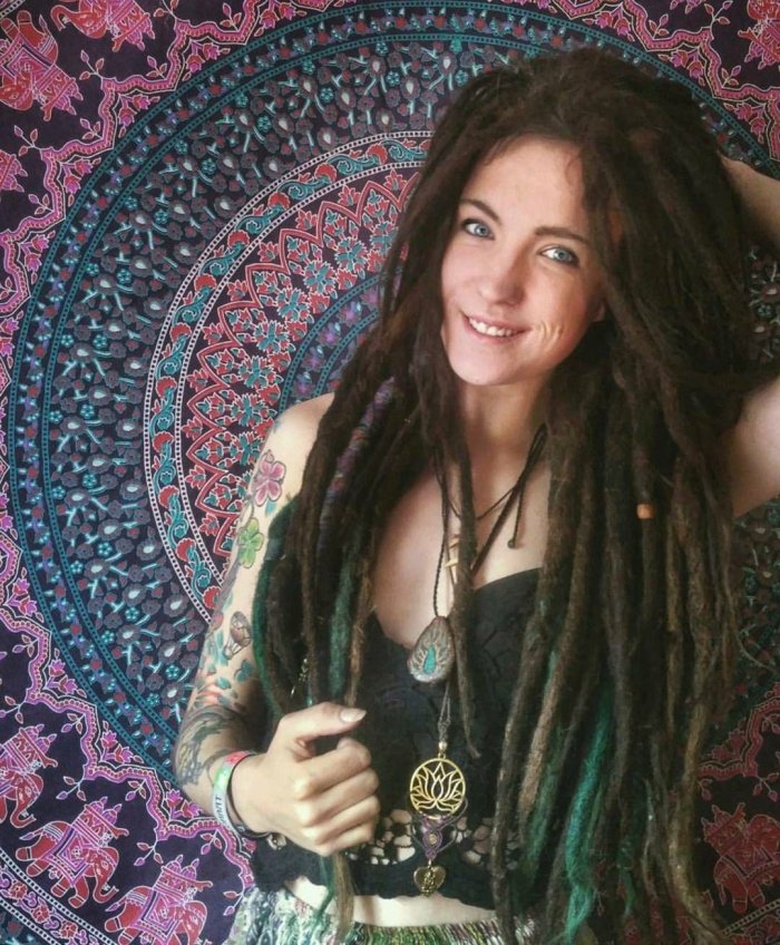 Бохо дреды не настоящие