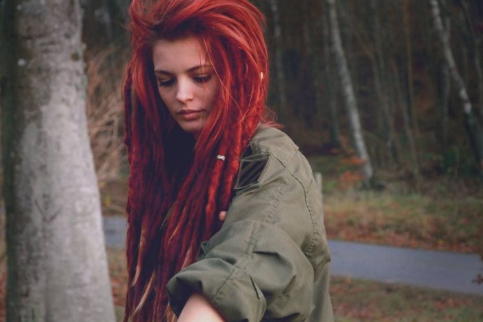 Де дреды рыжие