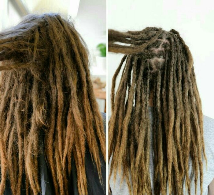 Дреды 10 см