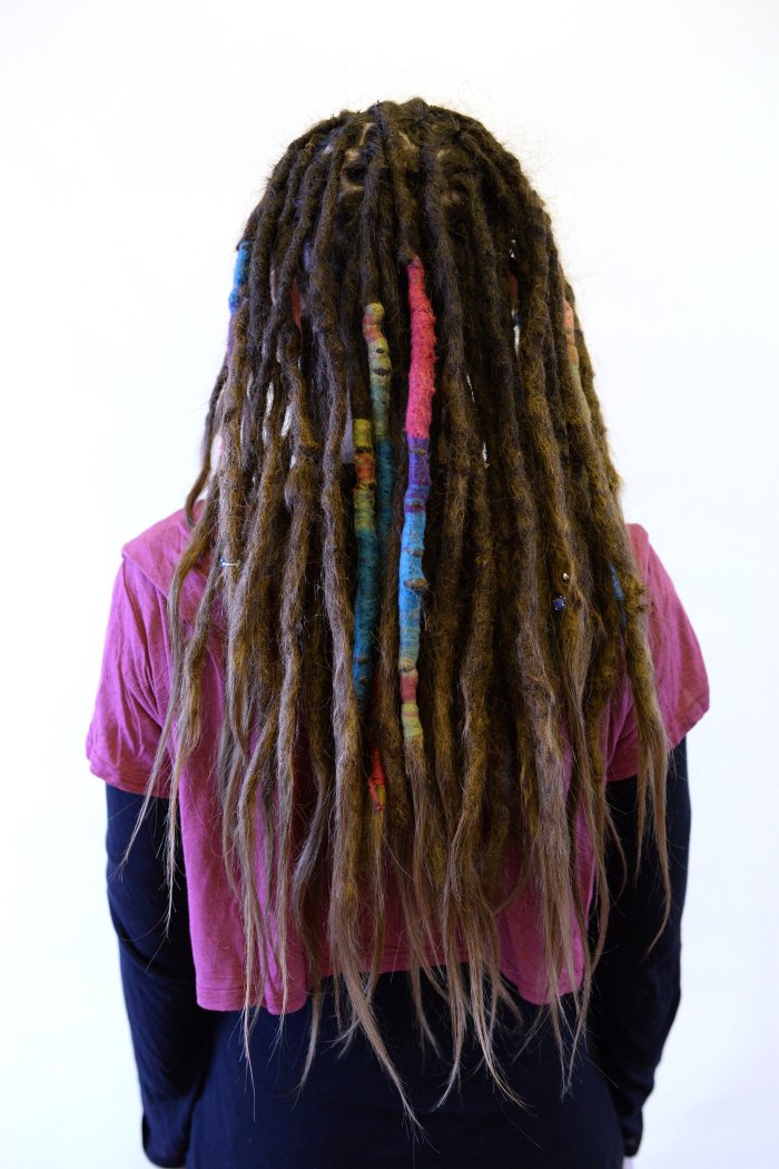 Де дреды афрокосы и дреды микс