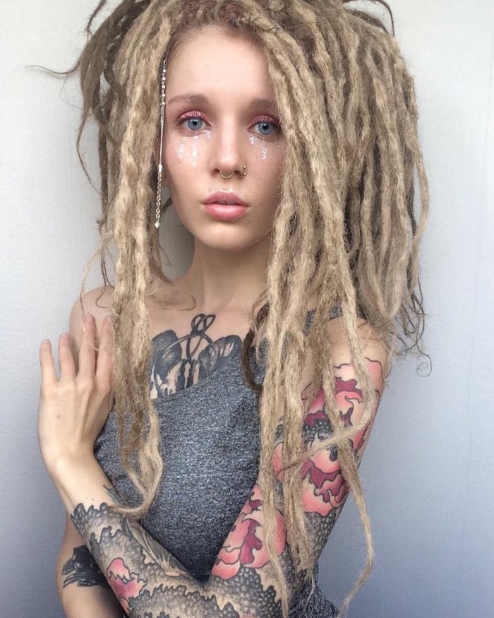 Расплетенные дреды