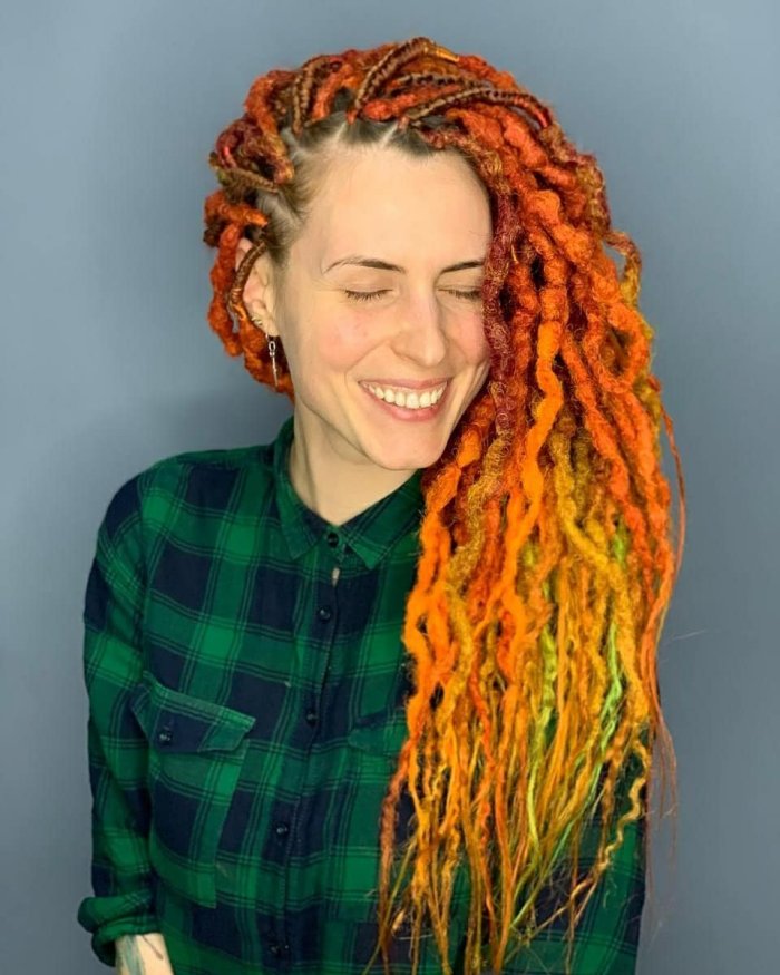 Де дреды через брейды