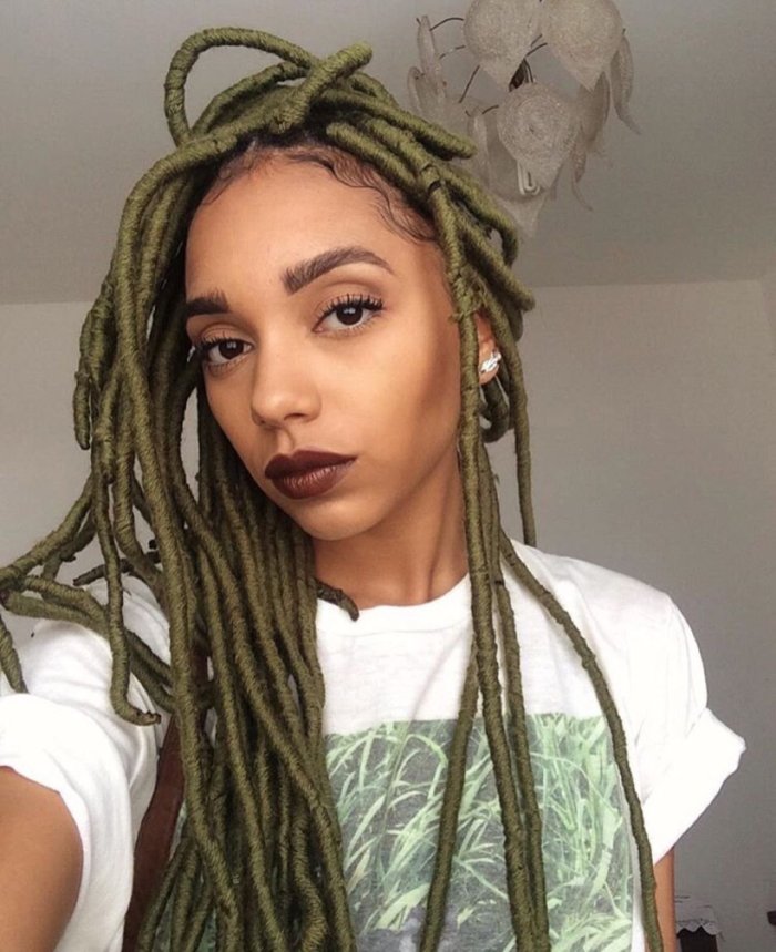 Афрокосы дреды зизи