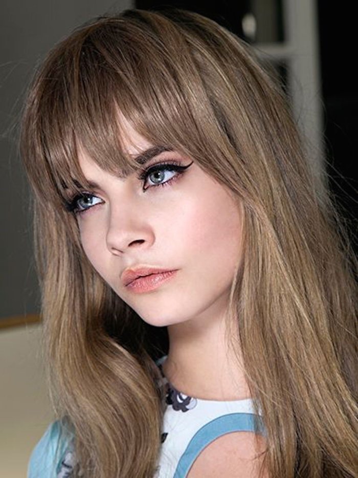 Треугольная челка