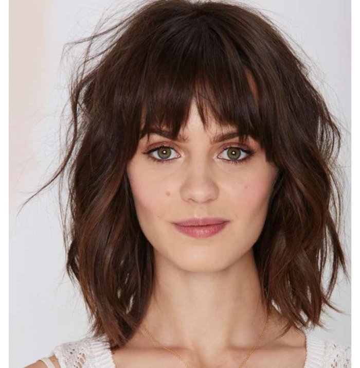 Филированная челка 2020