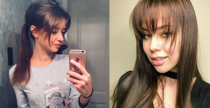 Филированная челка 2020