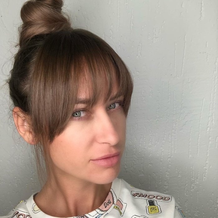 Каскад с челкой 2021