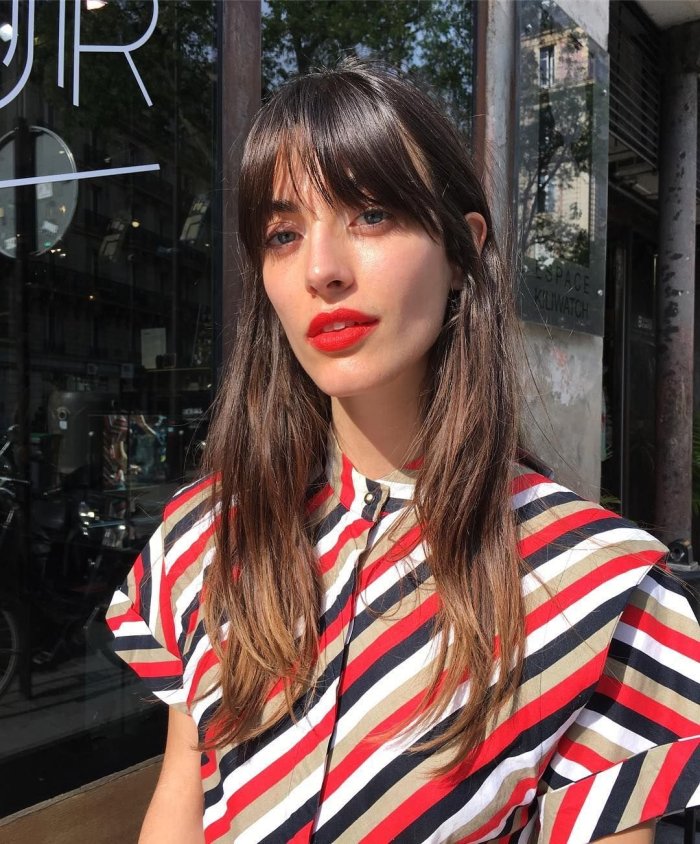 Стрижка лесенка 2022