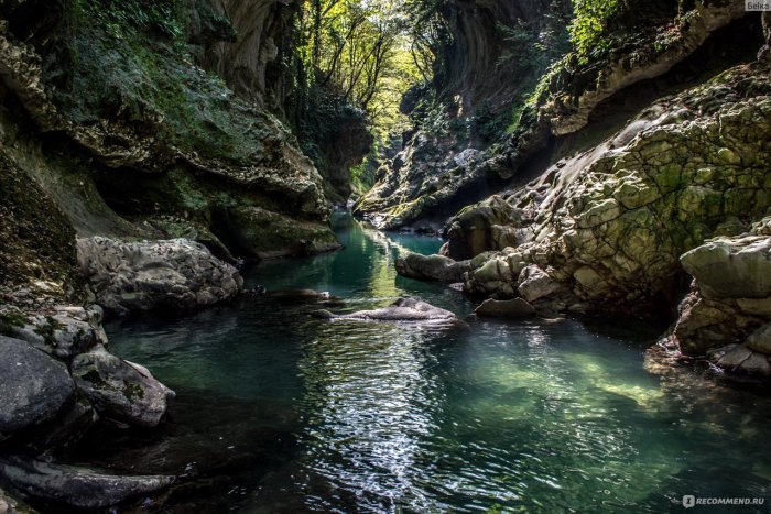 Каньон Мартвили в октябре