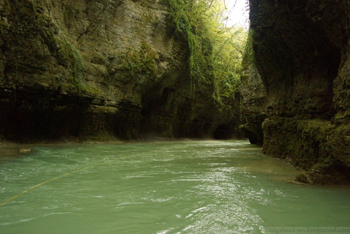 Каньон Мартвили в Грузии