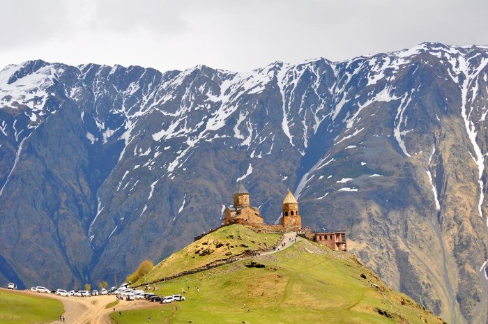 Церковь Гергети Грузия