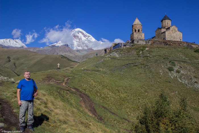 Троицкая Церковь Гергети Казбеги