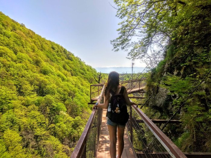 Окаце зимой