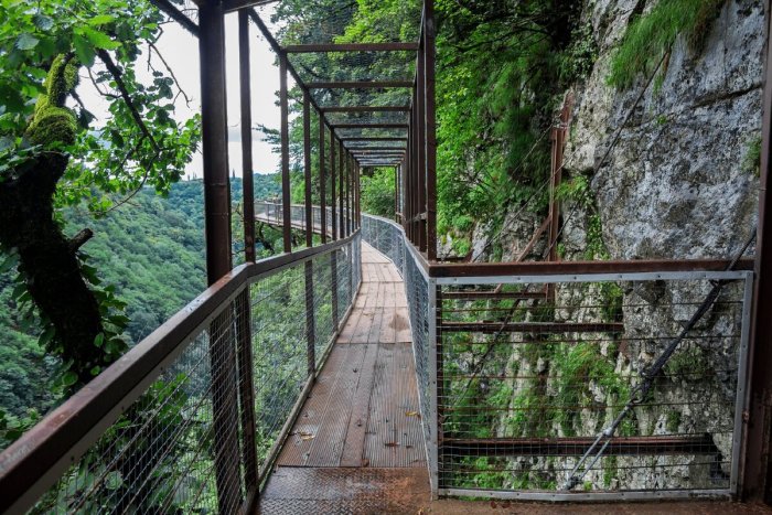 Грузия ущелье Окаце