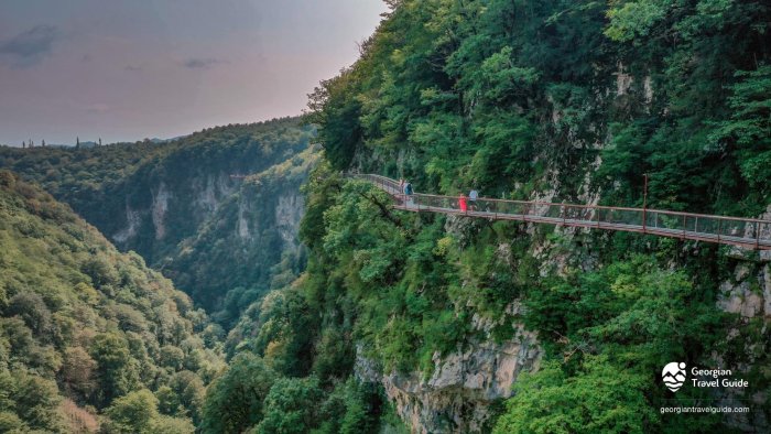 Окаце каньон Грузия смотровая