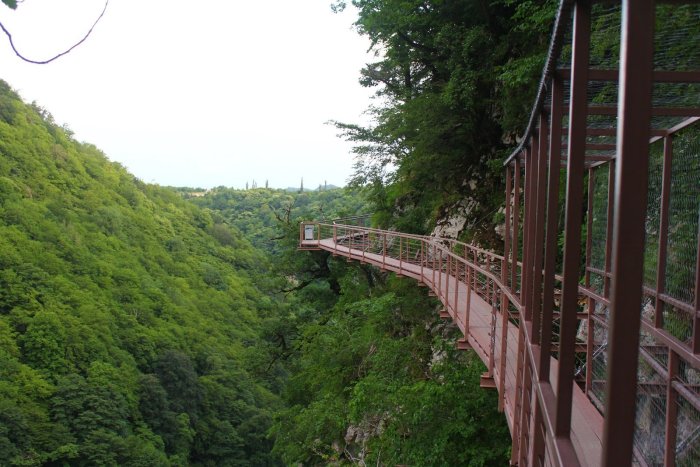 Мартвильский каньон Грузия