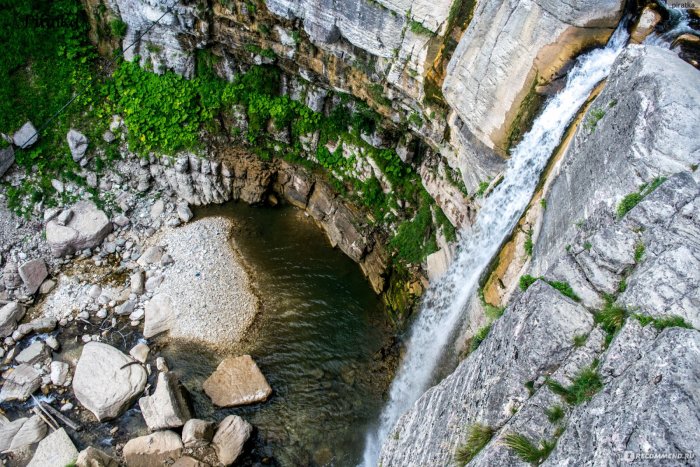 Водопад Инцира Грузия